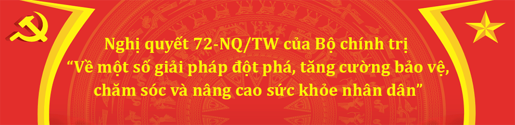 Nghị quyết 72-NQ/TW của Bộ chính trị “Về một số giải pháp đột phá, tăng cường bảo vệ, chăm sóc và nâng cao sức khỏe nhân dân”
