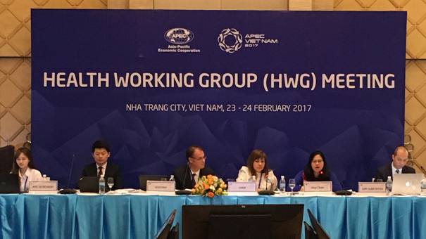 Họp Nhóm Công tác Y tế trong Năm APEC Việt Nam 2017
