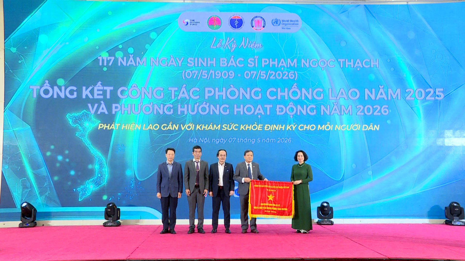 Lễ kỷ niệm 117 năm Ngày sinh Bác sĩ Phạm Ngọc Thạch và Hội nghị tổng kết công tác phòng, chống lao năm 2025