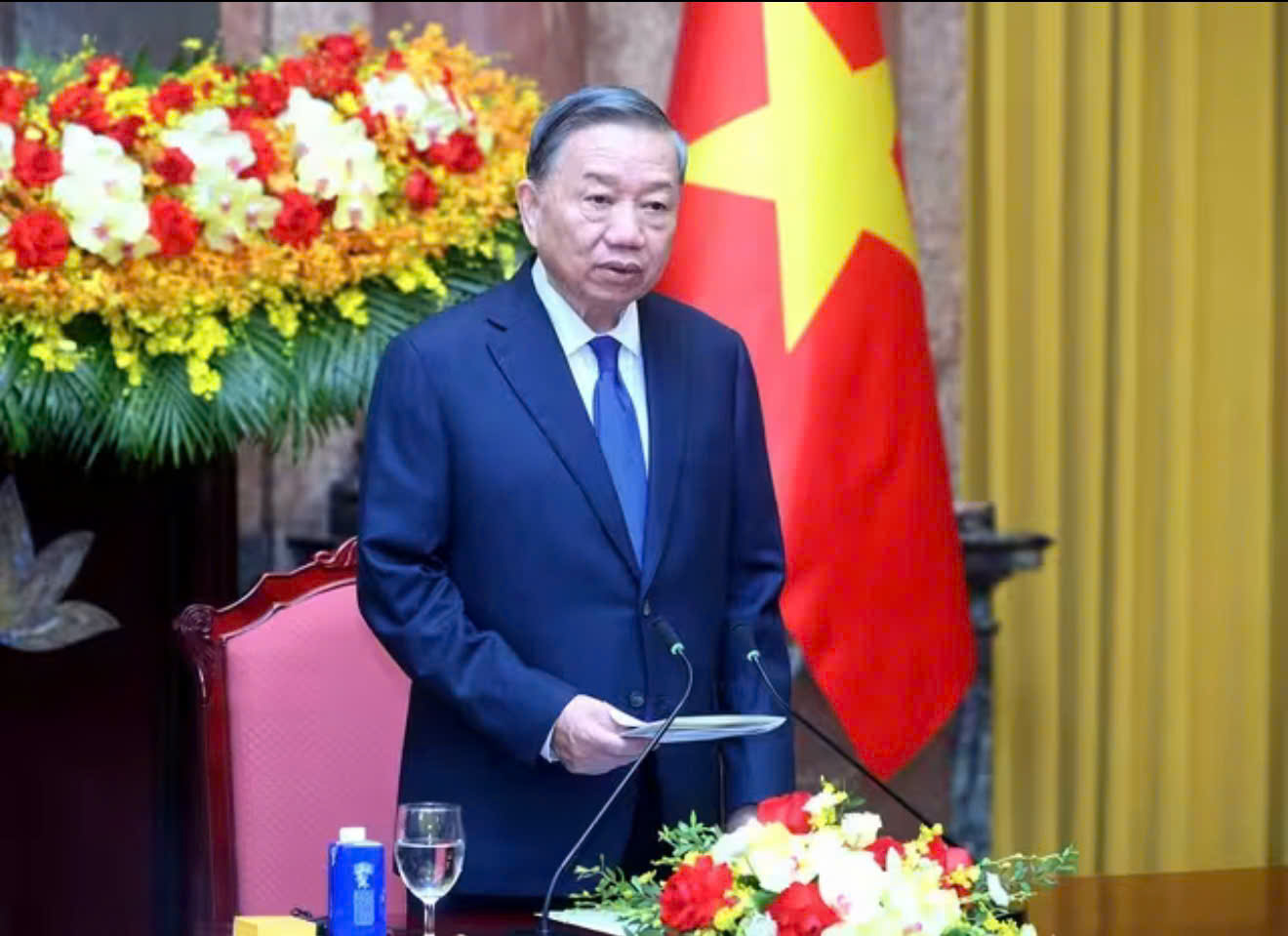 Tổng Bí thư, Chủ tịch nước Tô Lâm tiếp Trưởng đoàn các nước, chuyên gia, học giả và đại diện các tổ chức quốc tế tham dự Diễn đàn Tương lai ASEAN 2026